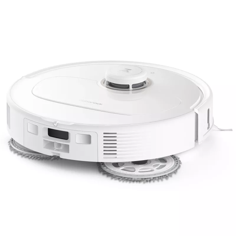 Roborock Qrevo MaxV (ar RDS) balts robotu putekļsūcējs ar automātisku uzpildes un žāvēšanas staciju