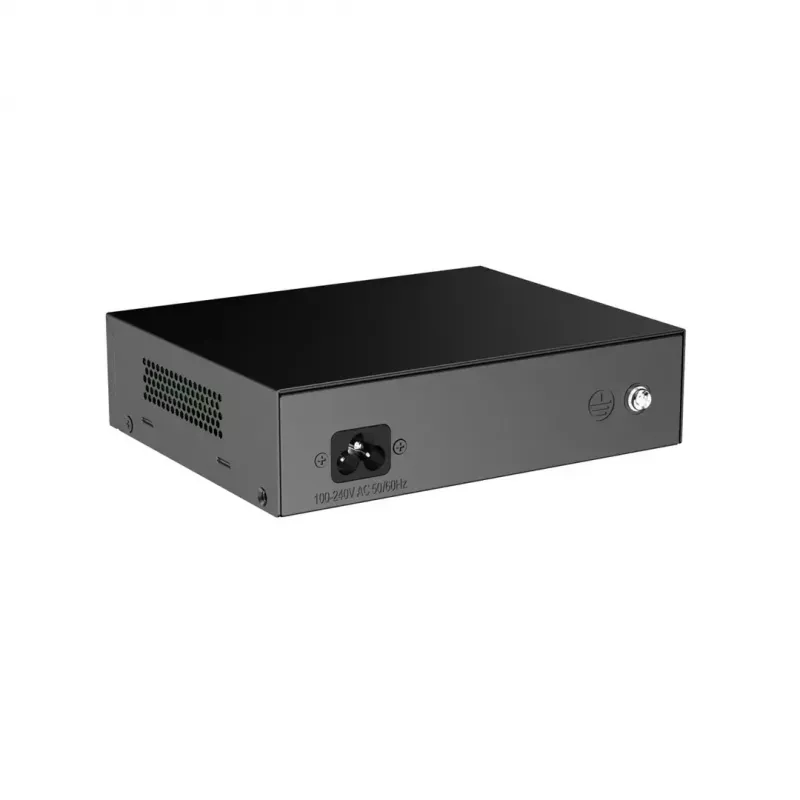 RUIJIE nepārvaldīts PoE slēdzis RG-ES110FG-P — 10 portu Gigabit (10/100/1000) ar 1 SFP, 120W, 20 Gbps komutācija
