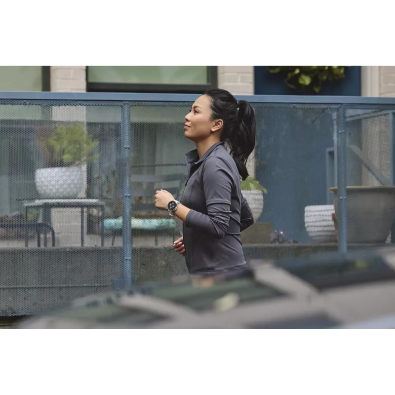 Smartwatch Amazfit Active 3 — 3,35 cm (1,32 collas) AMOLED, 466×466, skārienekrāns, GPS, 365 mAh, silikona siksniņa