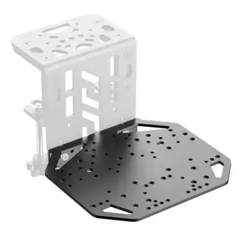Rokas bremzes plāksne Moza Racing RS089 tērauda melna 200x220x55 mm