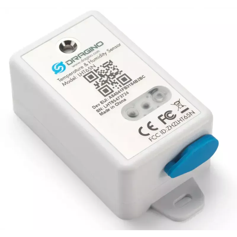 DRAGINO LHT65N Brīvstāvošs iekštelpu/āra temperatūras un mitruma sensors LoRaWAN EU868