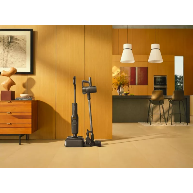 Roborock F25 elektriskais mops, ar akumulatoru, sausā tīrīšana, melns, balts, 4 Ah