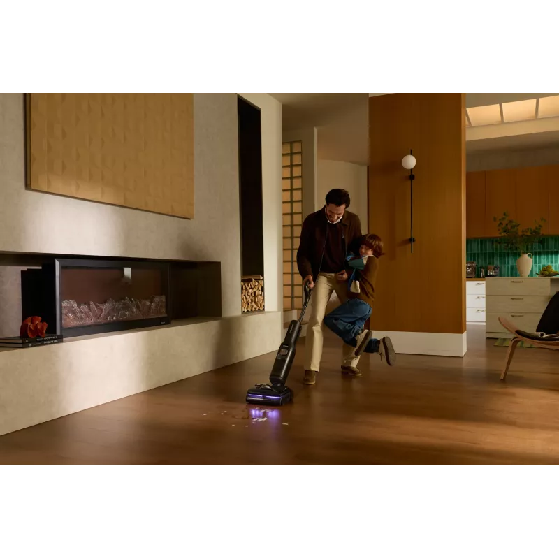 Roborock F25 Ultra elektriskais mops ar bateriju Sausā&slapjā Bezmaisa melns 4,6 Ah