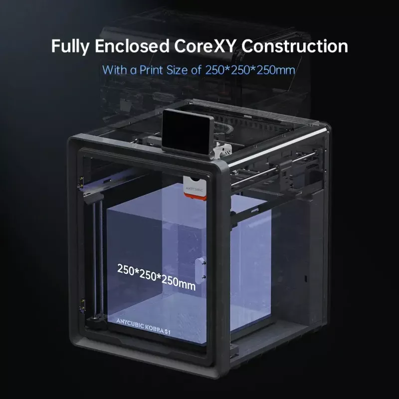 3D printeris 3D Prima Anycubic Kobra S1 Combo 250x250x250mm 600mm/sek