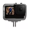 Alumīnija kameras korpuss Telesin GP-FMS-G11-TZ GoPro Hero 12/11/10/9 ar vertikālo adapteri