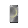 Samsung Galaxy S24+ Vegāniskās ādas maciņš melns vienkrāsains 6,7 collu