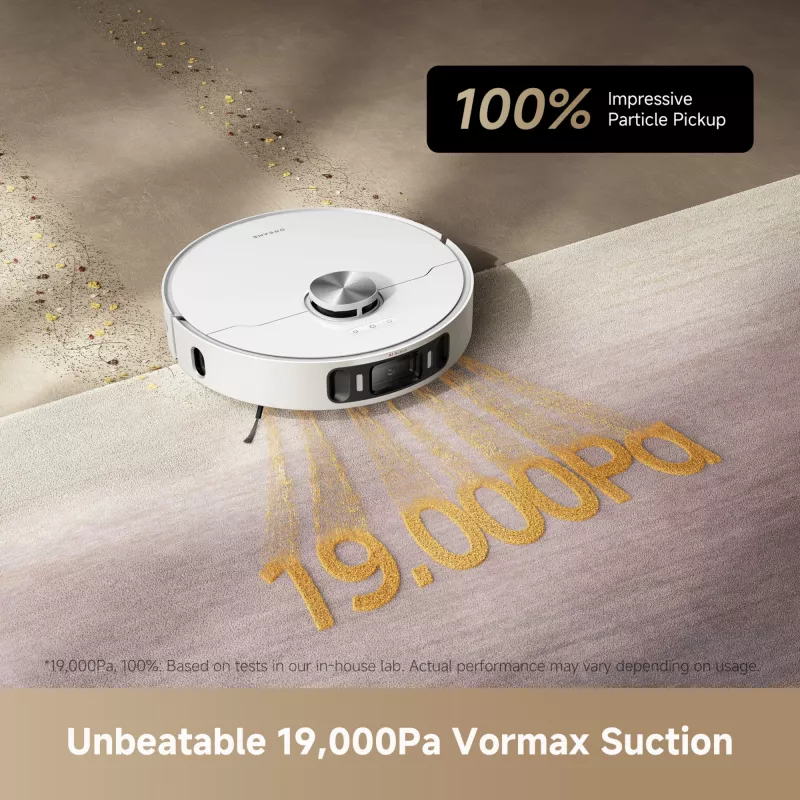 Dreame L40 Ultra AE balta, Combi, balta, Round, Dust bag, 3 wheel(s), 0.3 L