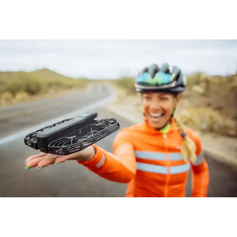 Mini-drons HOVERAir X1 Pro — 4 rotori, 12 MP kamera, 4K video, 1000 m diapazons, 1920 mAh baterija, 32 GB iekšējā atmiņa, melns