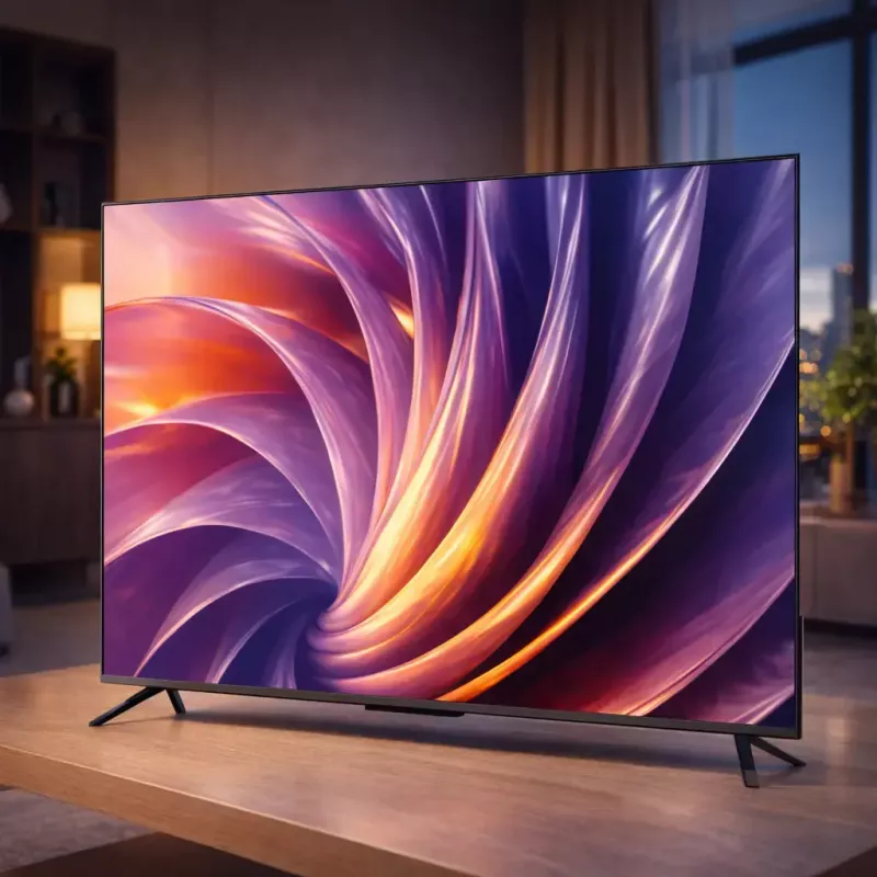 Viedais TV Dreame Vivid Q100 50 collas, QLED+, 4K UHD, Google TV, 120Hz, AI procesors, melns