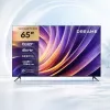 Viedais televizors Dreame Vivid Q100 65 collas, QLED+, 4K UHD, Google TV, 120Hz, AI procesors, melns