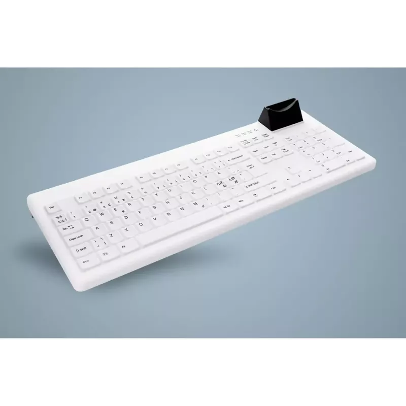 Contour Design Active Key AK-C8200 tastatūra, medicīniska, USB, vācu, balta