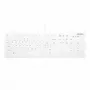 Vadu pilnizmēra klaviatūra active key CHERRY AK-C8112 Medical USB QWERTZ 105 taustiņi balta 1,8 m