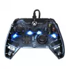PDP Afterglow vadu kontrolieris, zils/caurspīdīgs, USB, Xbox One, Series X/S