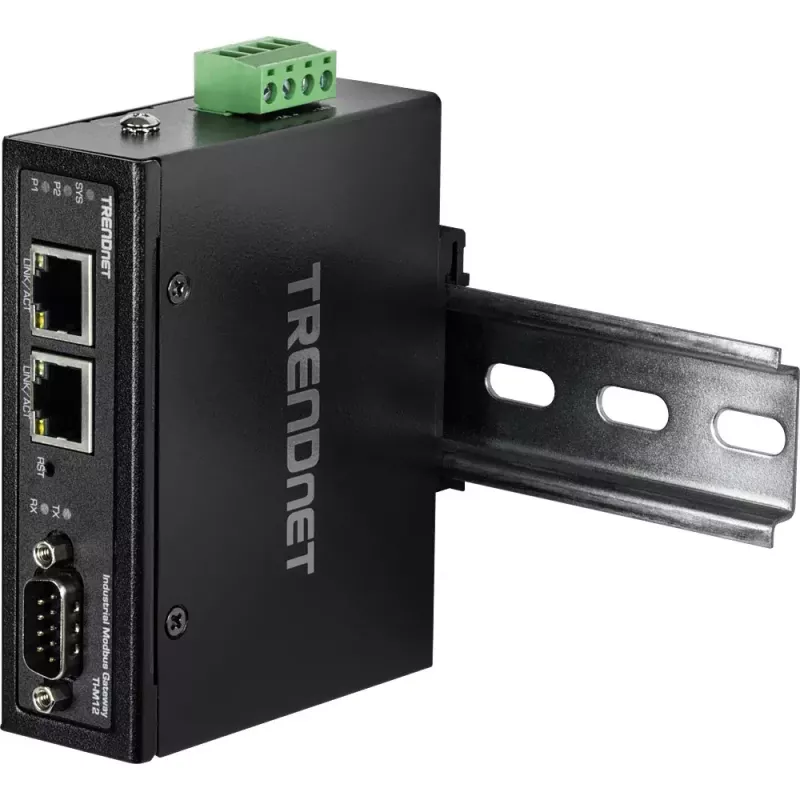 Tīkla vārtejas kontrolieris Trendnet TI-M12 10 100 Mbit/s Metāla DIN-sliedes