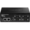 Tīkla vārteja/kontrolieris Trendnet TI-M42 10/100 Mbit/s Melns IP30