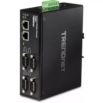 Tīkla vārteja/kontrolieris Trendnet TI-M42 10/100 Mbit/s Melns IP30