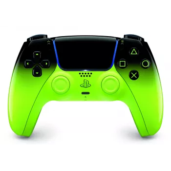 Gamepad Sony DualSense PlayStation 5 — Bluetooth/USB, Melns/Zaļš, Analogs/Digitāls, USB-C