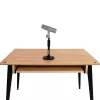 Galda mikrofona statīvs Shure SH-DESKTOP1, apaļa metāla pamatne, 3/8 collu vītne, augstums 26,7–40,6 cm, melns