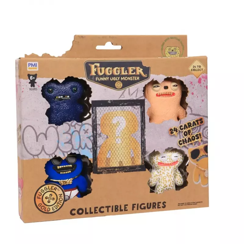 Action figūras p.m.i kids world FUGGLER S3 Gold Edition 5‑pack luksusa kastīte (sortiments)