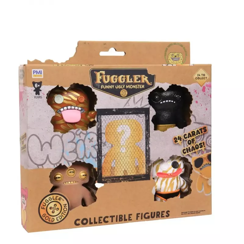 Action figūras p.m.i kids world FUGGLER S3 Gold Edition 5‑pack luksusa kastīte (sortiments)