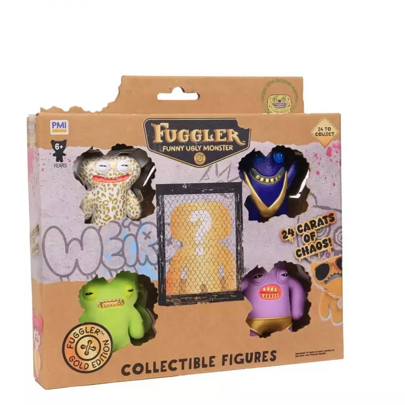 Action figūras p.m.i kids world FUGGLER S3 Gold Edition 5‑pack luksusa kastīte (sortiments)
