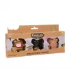Darbības figūriņu komplekts p.m.i kids world FUGGLER S3 Gold Edition – 3 iepakojumā, dažādas figūriņas