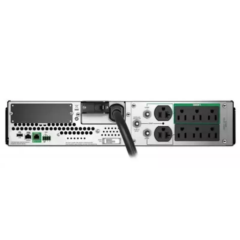 Nepārtrauktās barošanas avots APC SMT3000RM2UC Line-Interactive 2,88 kVA / 2700 W, 8 maiņstrāvas ligzdas, Rackmount 2U