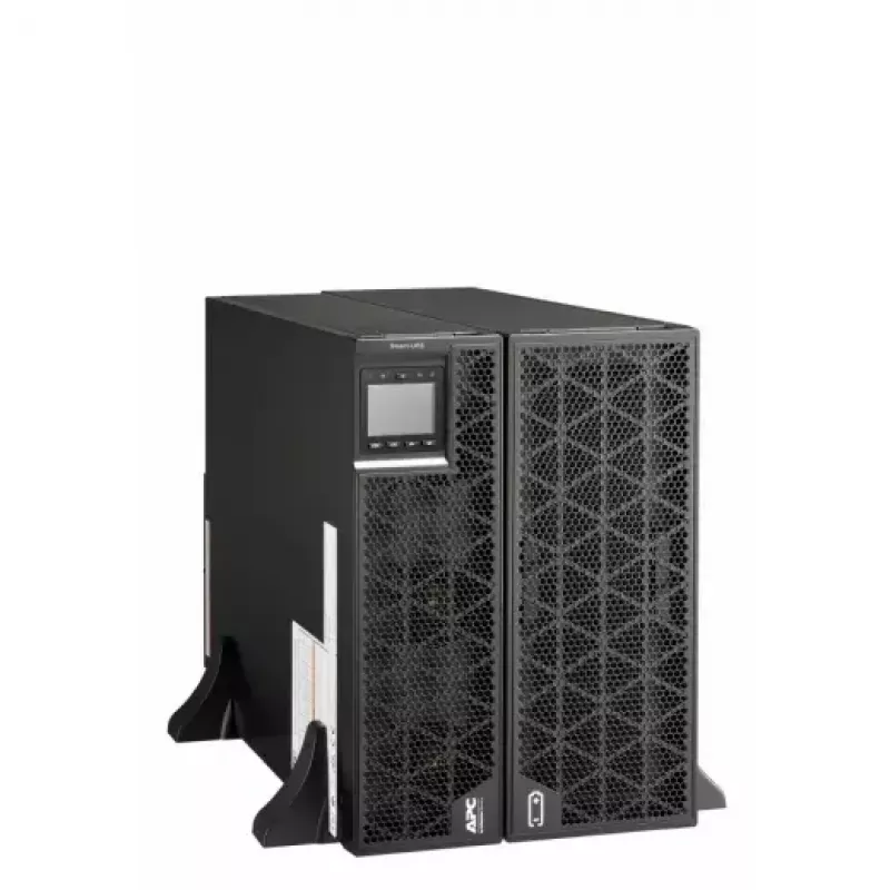 APC Smart-UPS On-Line, 15kVA/15kW, Rack/Tower, 230V/380V...415V, Cietā vada 5 dzīslu (3P+N+E)+3 dzīslu (1P+N+E), Tīkla karte, Bez montāžas sliežu komplekta