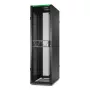 APC NetShelter SX Servera plaukts 2. paaudze, 45U, 2124A x 600P x 1070D mm, ar sāniem, melns