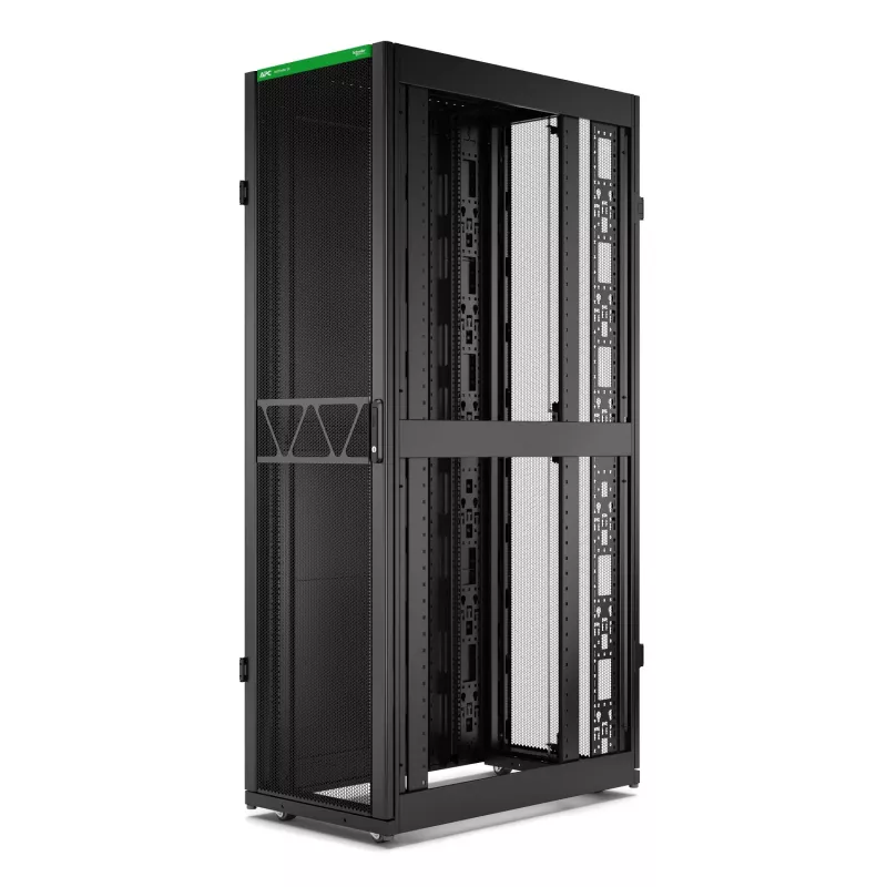 APC NetShelter SX Servera plaukts 2. paaudze, 45U, 2124A x 600P x 1070D mm, ar sāniem, melns