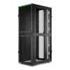 APC NetShelter SX Serveru plaukts Gen 2, 45U, 2124H x 750W x 1070D mm, ar sāniem, melns