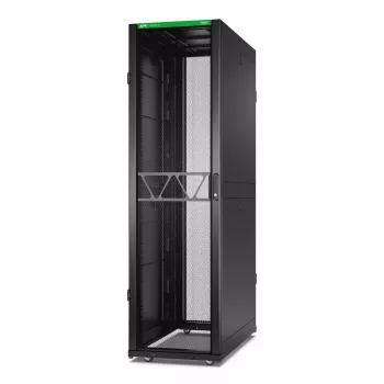APC NetShelter SX Serveru skapis Gen 2, 45U, 2124A x 600P x 1200D mm, ar sāniem, melns