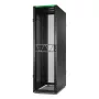 APC NetShelter SX Serveru skapis Gen 2, 45U, 2124A x 600P x 1200D mm, ar sāniem, melns