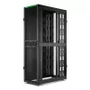 APC NetShelter SX Serveru skapis Gen 2, 45U, 2124A x 600P x 1200D mm, ar sāniem, melns