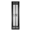APC NetShelter SX Serveru skapis Gen 2, 45U, 2124A x 600P x 1200D mm, ar sāniem, melns