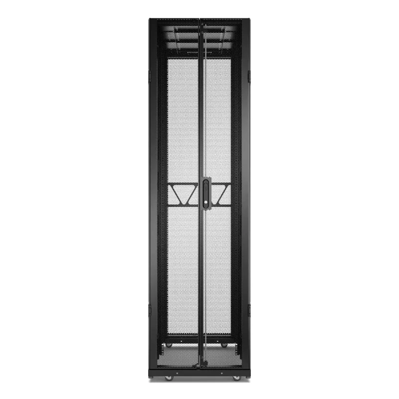 APC NetShelter SX Serveru skapis Gen 2, 45U, 2124A x 600P x 1200D mm, ar sāniem, melns