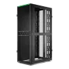 APC NetShelter SX Servera statīvs Gen 2, 45U, 2124A x 750P x 1200D mm, ar sānu paneļiem, melns