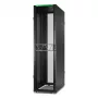 APC NetShelter SX Servera statnis Gen 2, 48U, 2258A x 600P x 1200D mm, ar sāniem, melns