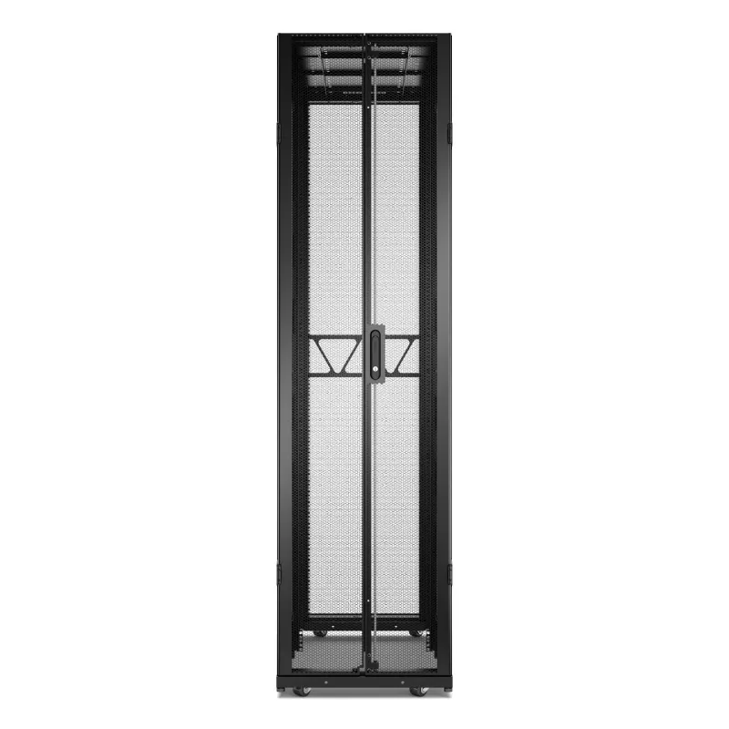 APC NetShelter SX Servera statnis Gen 2, 48U, 2258A x 600P x 1200D mm, ar sāniem, melns