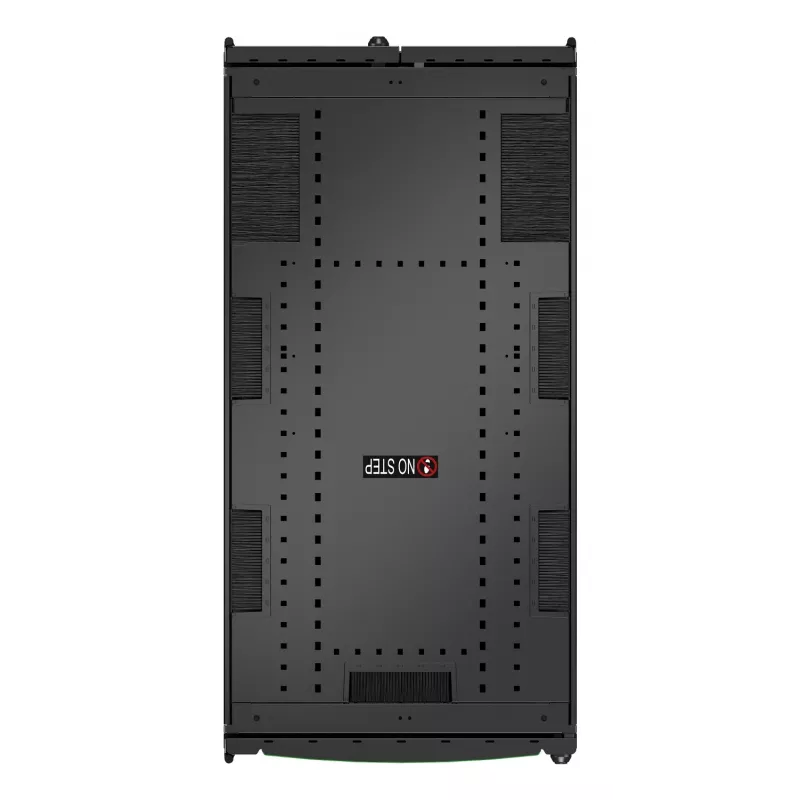 APC NetShelter SX Servera statnis Gen 2, 48U, 2258A x 600P x 1200D mm, ar sāniem, melns