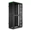 APC NetShelter SX Servera statnis Gen 2, 48U, 2258A x 600P x 1200D mm, ar sāniem, melns