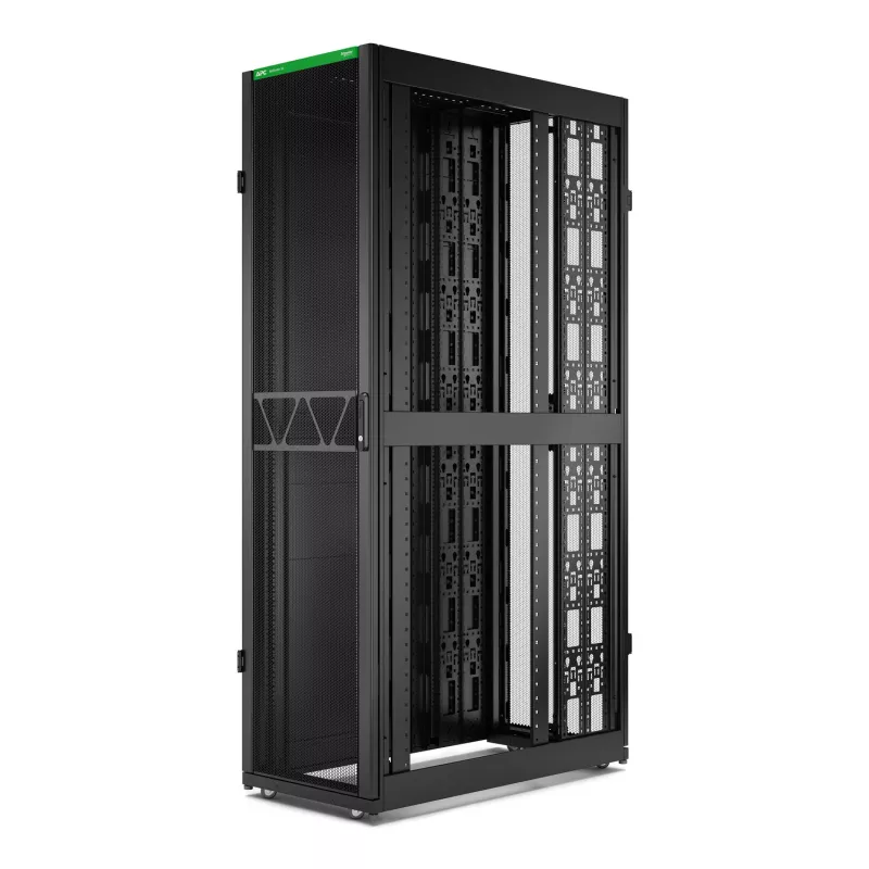 APC NetShelter SX Servera statnis Gen 2, 48U, 2258A x 600P x 1200D mm, ar sāniem, melns