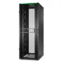 APC NetShelter SX Server Rack Gen 2, 48U, 2258H x 800W x 1200D mm, ar sāniem, melns