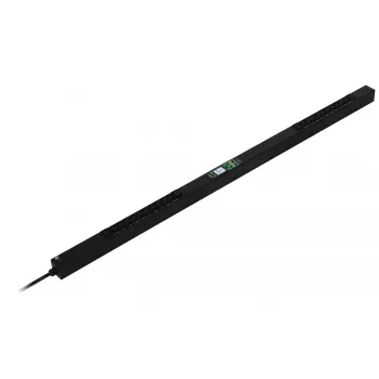 APC Easy PDU Switched Zero U 32A 230V (20) C13 (4) C19 IEC309, komutējams, 0U, vienfāzes, vertikāls, melns, 17 maiņstrāvas kontaktligzdas