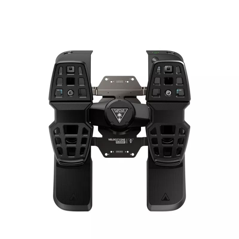 Turtle Beach VelocityOne Universal Rudder Pedals for Xbox Series X or S, Xbox One, Windows 10 or 11 and PCs
