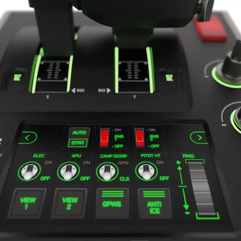 Lidojuma svira Turtle Beach VelocityOne Melns USB analogā digitālā PC
