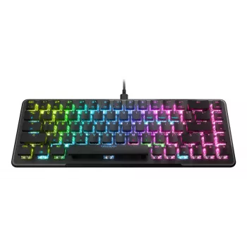 Turtle Beach Vulcan II Mini tastatūra Spēlēm USB QWERTY Vācu Melna
