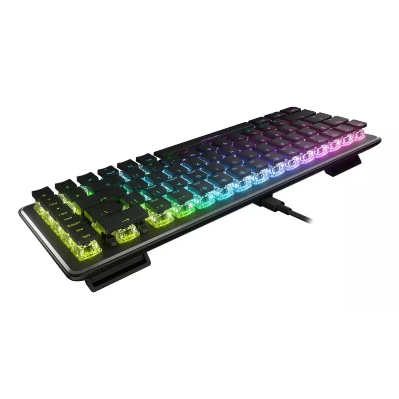 Turtle Beach Vulcan II Mini tastatūra Spēlēm USB QWERTY Vācu Melna