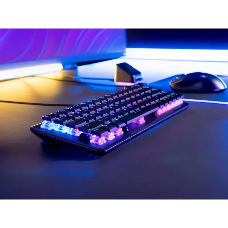 Turtle Beach Vulcan II Mini tastatūra Spēlēm USB QWERTY Vācu Melna