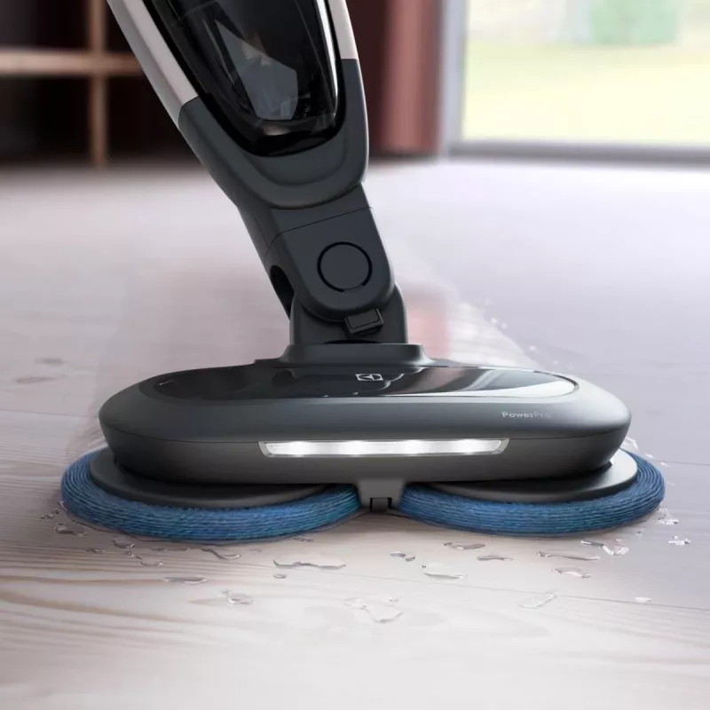 Mop attachment for Electrolux stick vacuum ZE160 — Melns/blue, 1 pc